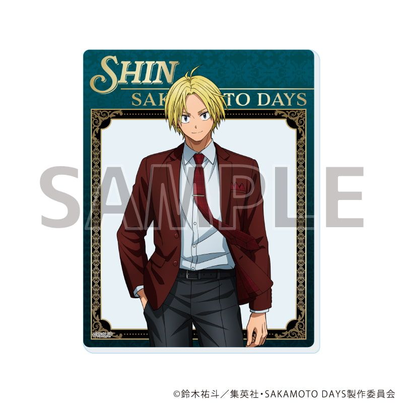 アクリルカード「SAKAMOTO DAYS」18/レッドドレスコードver. ブラインド(5種)(描き下ろしイラスト)