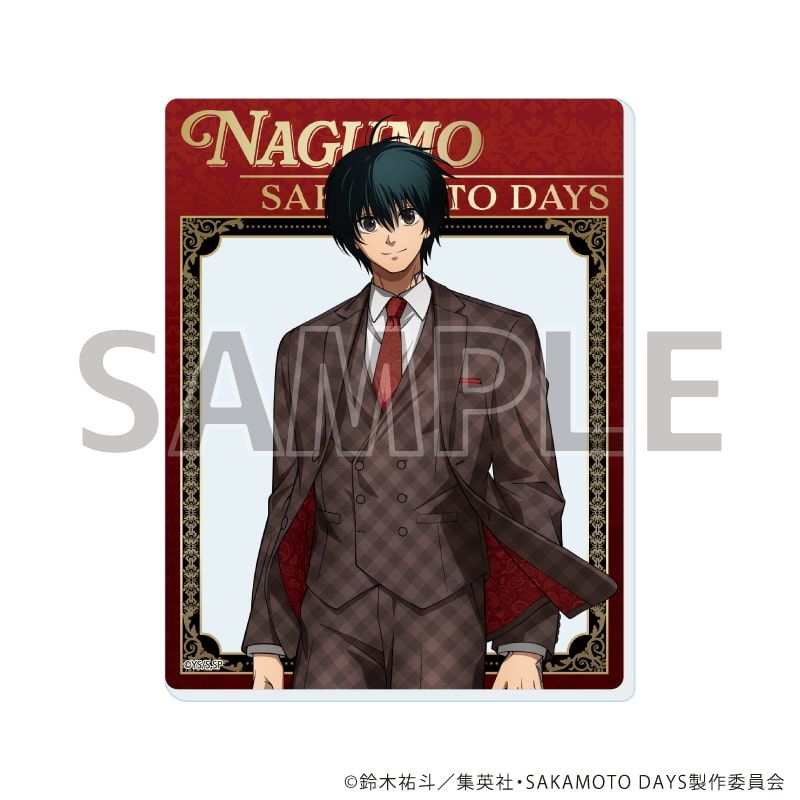 アクリルカード「SAKAMOTO DAYS」18/レッドドレスコードver. ブラインド(5種)(描き下ろしイラスト)