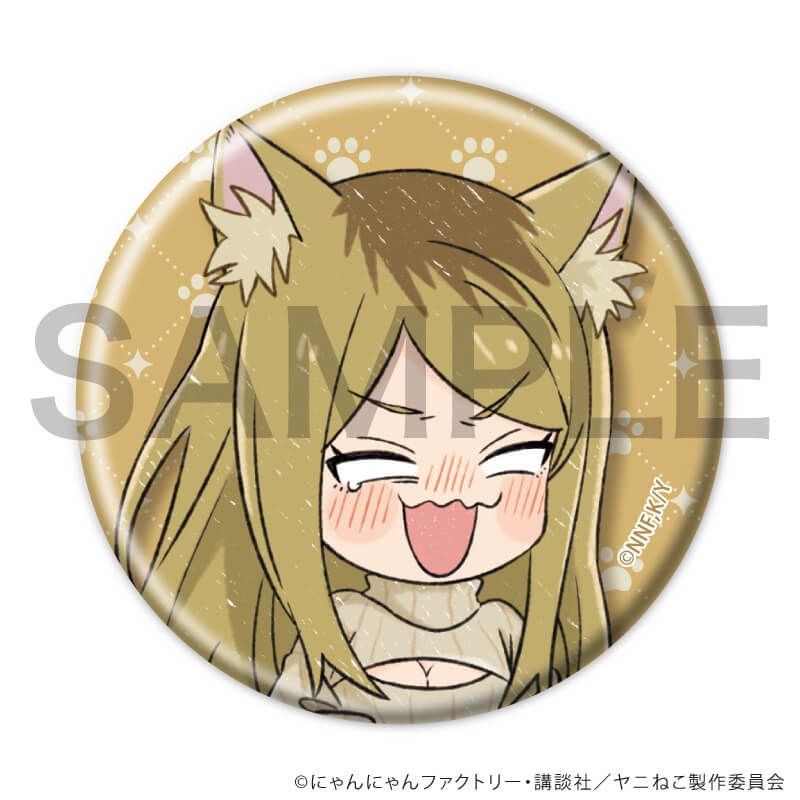缶バッジ「TVアニメ『ヤニねこ』」02/コンプリートセット(全6種)(グラフアートイラスト)