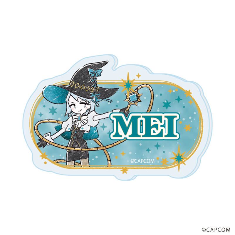 おなまえアクリルプレートバッジ「逆転裁判」シリーズ01/魔法使いver. コンプリートセット(全8種)(グラフアートイラスト)