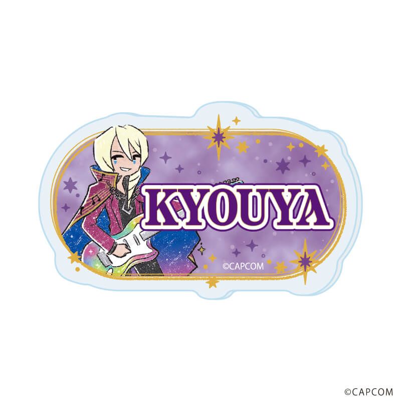おなまえアクリルプレートバッジ「逆転裁判」シリーズ01/魔法使いver. コンプリートセット(全8種)(グラフアートイラスト)
