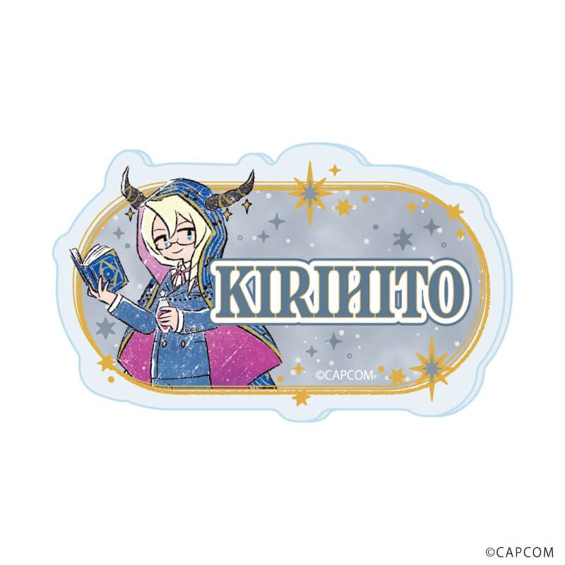 おなまえアクリルプレートバッジ「逆転裁判」シリーズ01/魔法使いver. コンプリートセット(全8種)(グラフアートイラスト)