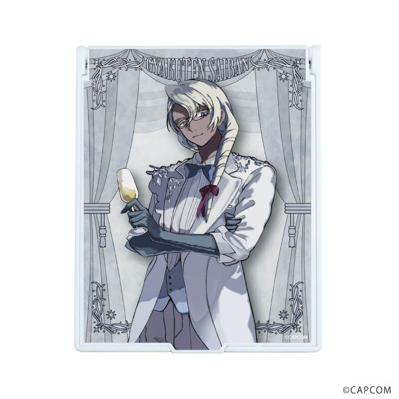 デカキャラミラー「逆転裁判」シリーズ08/牙琉 霧人(描き起こしイラスト)