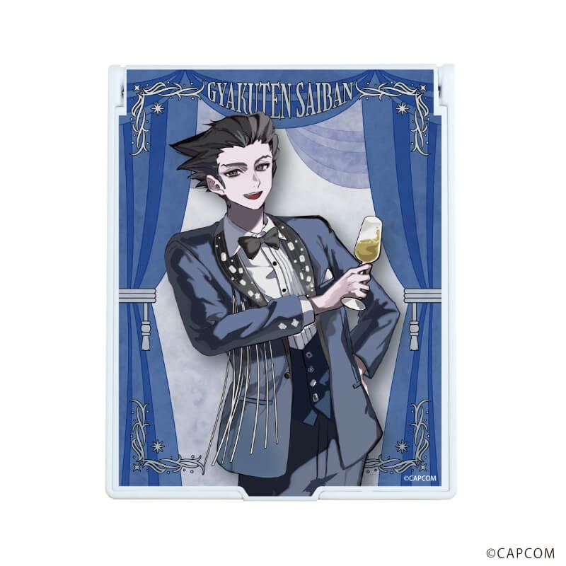 デカキャラミラー「逆転裁判」シリーズ01/成歩堂 龍一(描き起こしイラスト)
