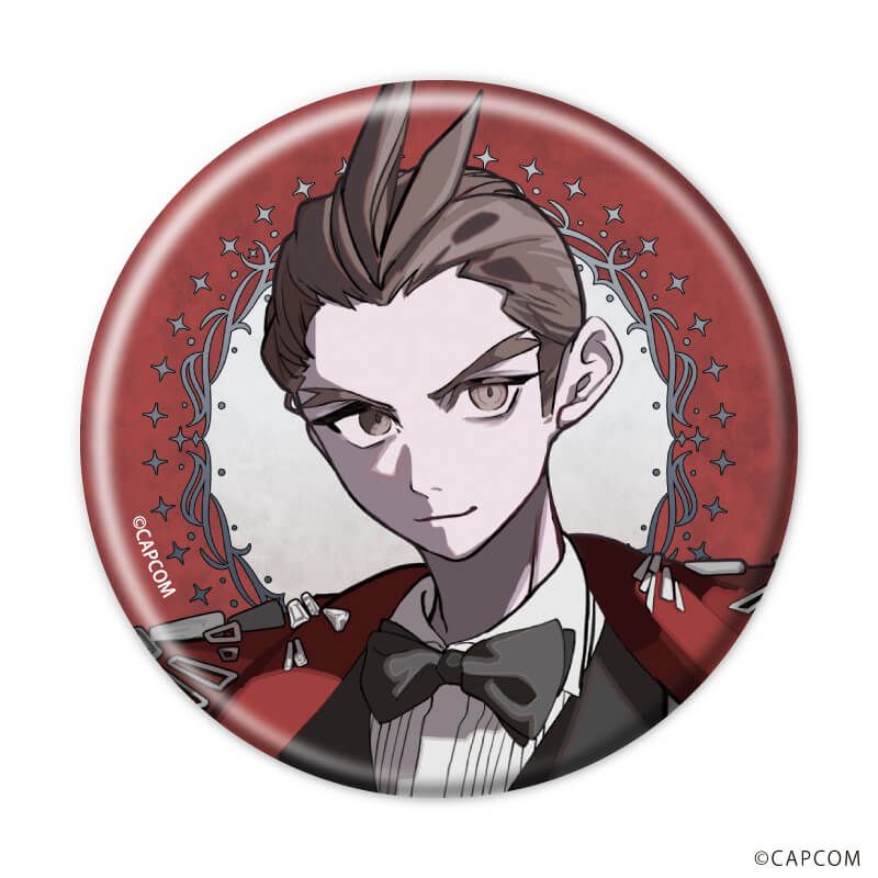 缶バッジ「逆転裁判」シリーズ03/コンプリートセット(全8種)(描き起こしイラスト)