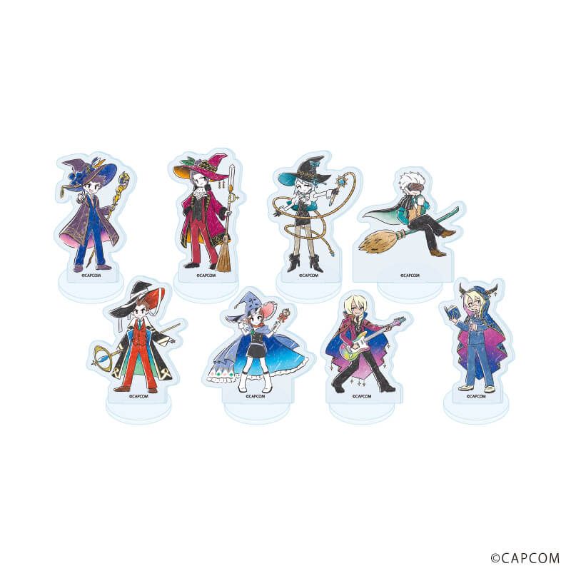 アクリルぷちスタンド「逆転裁判」シリーズ03/魔法使いver. ブラインド(8種)(グラフアートイラスト)