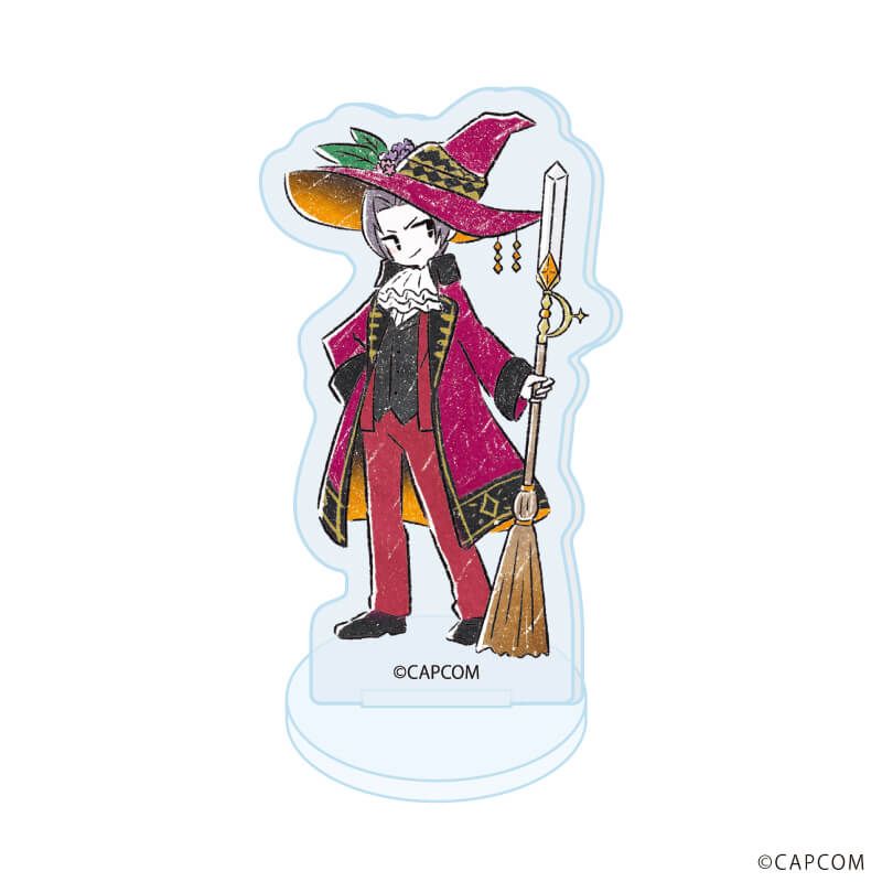 アクリルぷちスタンド「逆転裁判」シリーズ03/魔法使いver. ブラインド(8種)(グラフアートイラスト)