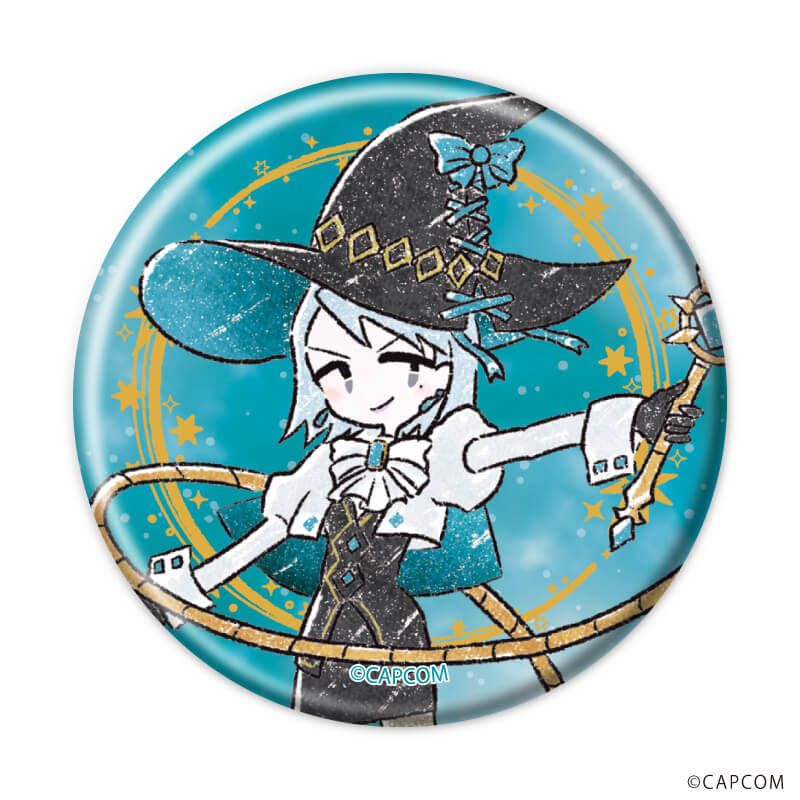 缶バッジ「逆転裁判」シリーズ04/魔法使いver. ブラインド(8種)(グラフアートイラスト)