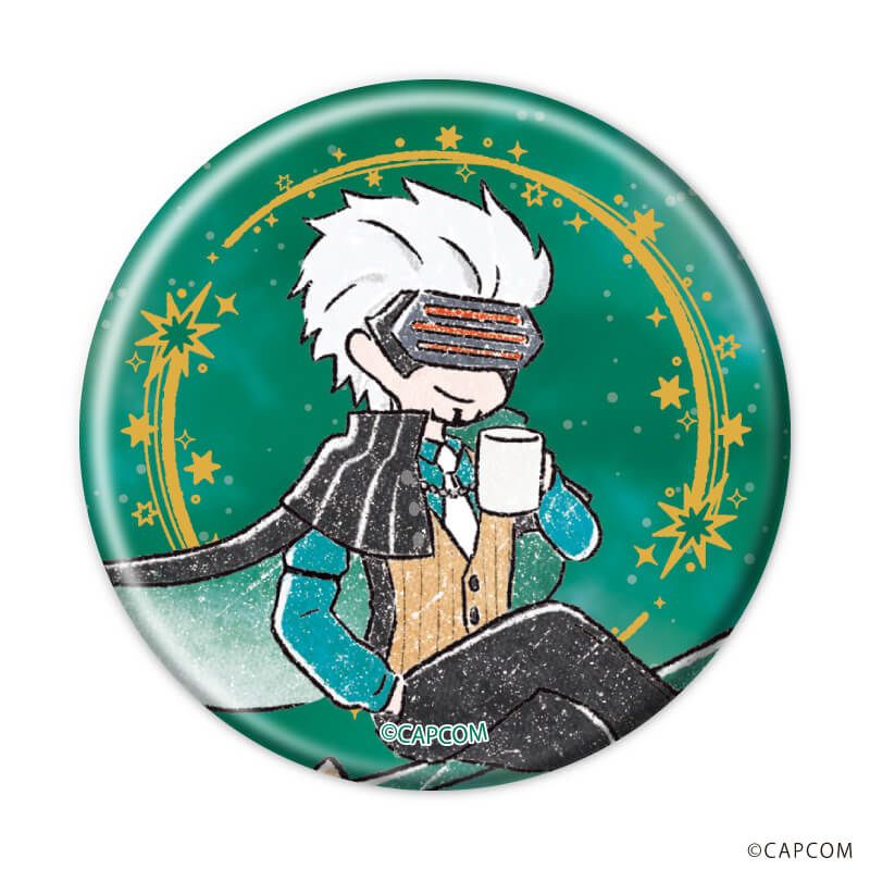 缶バッジ「逆転裁判」シリーズ04/魔法使いver. ブラインド(8種)(グラフアートイラスト)