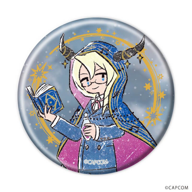 缶バッジ「逆転裁判」シリーズ04/魔法使いver. ブラインド(8種)(グラフアートイラスト)