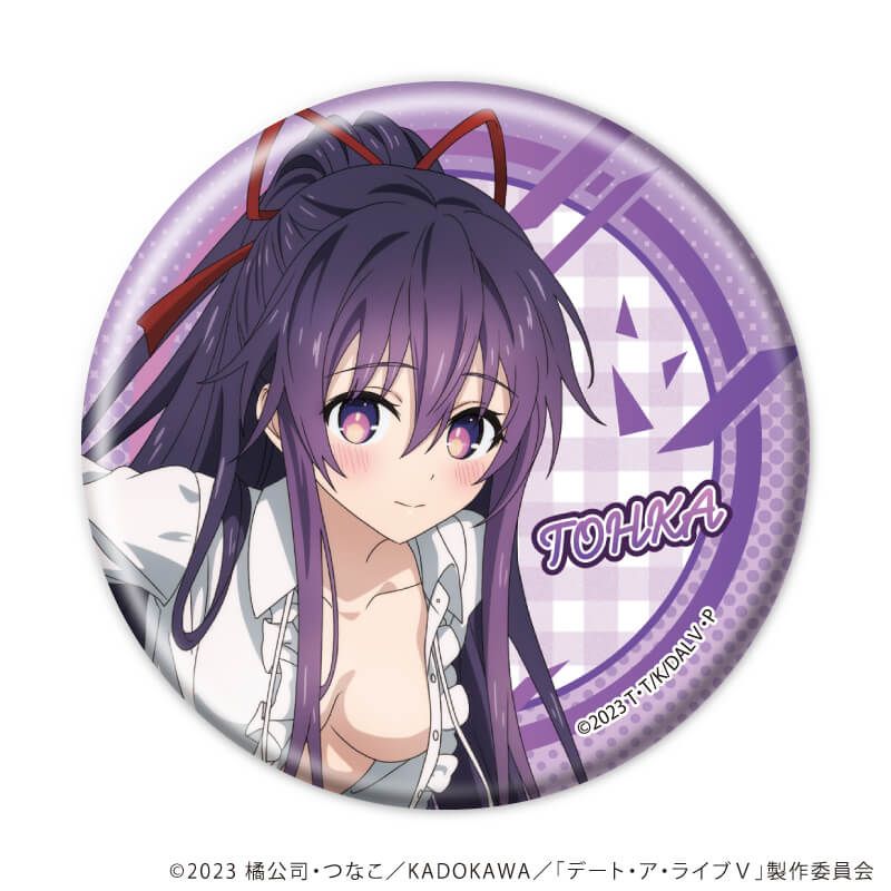 缶バッジ「デート・ア・ライブⅤ」03/コンプリートセット(全6種)(描き下ろしイラスト)