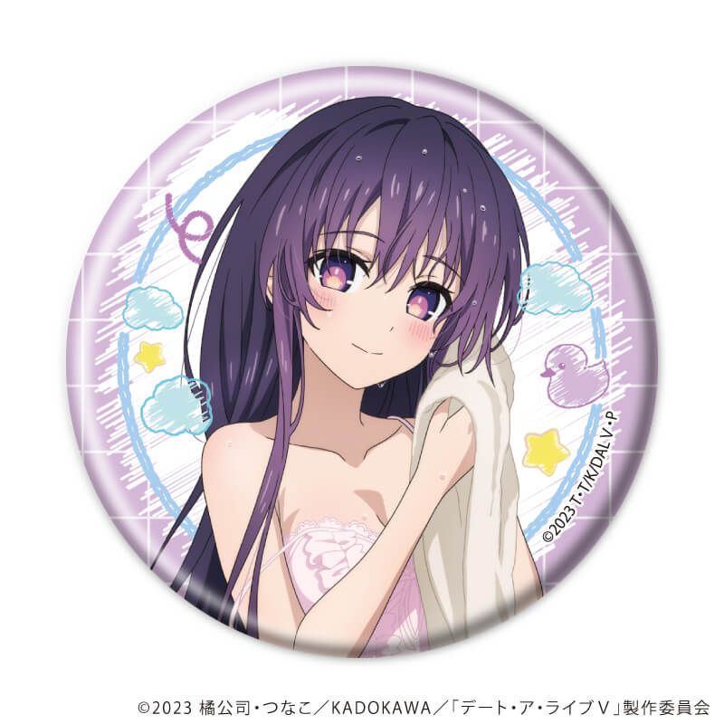 缶バッジ「デート・ア・ライブⅤ」03/コンプリートセット(全6種)(描き下ろしイラスト)