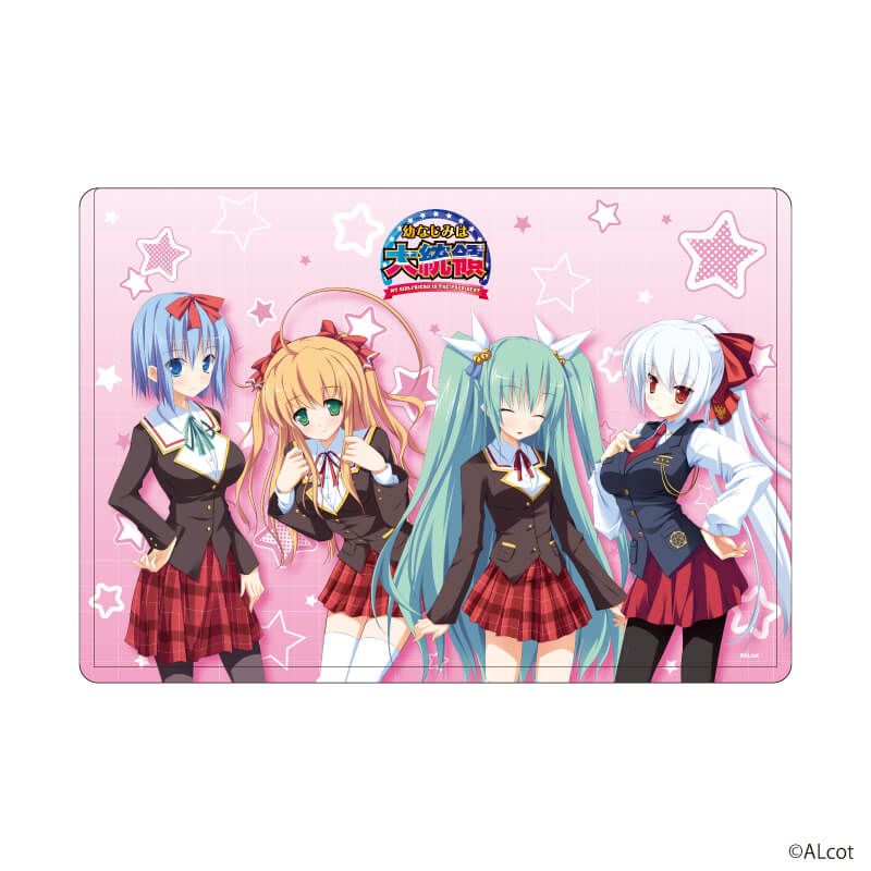 キャラクリアケース「新本シリーズ」01/幼なじみは大統領(公式イラスト)