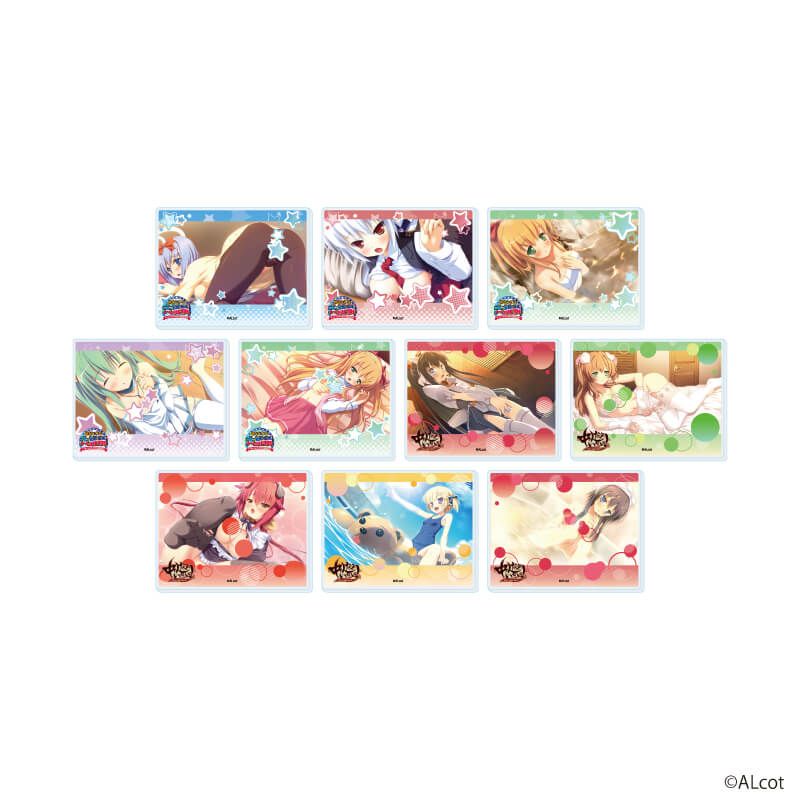 アクリルカード「新本シリーズ」13/コンプリートセット(全10種)A(場面写イラスト)