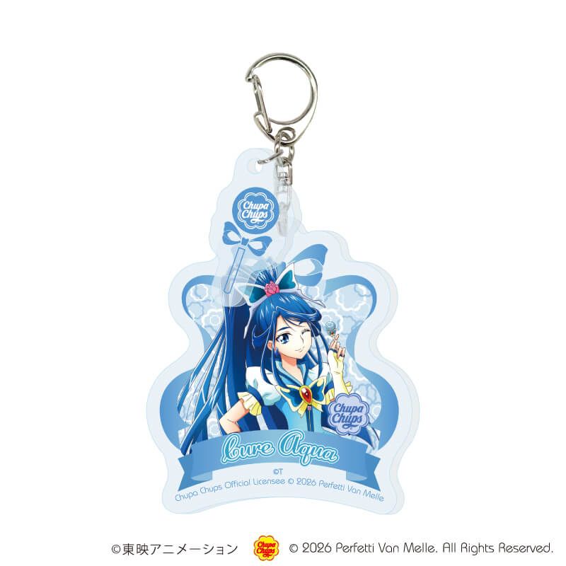 パーツ付きアクリルキーホルダー「Yes！プリキュア５GoGo！×チュッパチャプス」01/コンプリートセット(全6種)