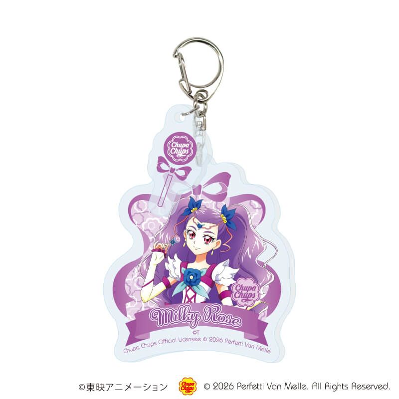 パーツ付きアクリルキーホルダー「Yes！プリキュア５GoGo！×チュッパチャプス」01/コンプリートセット(全6種)
