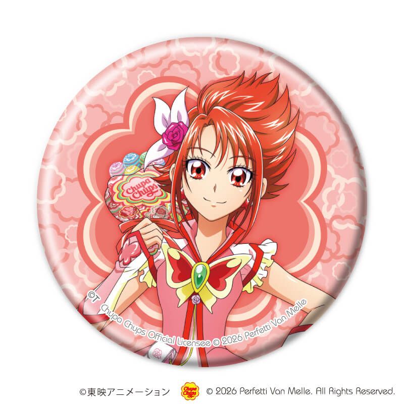 缶バッジ「Yes！プリキュア5GoGo！×チュッパチャプス」01