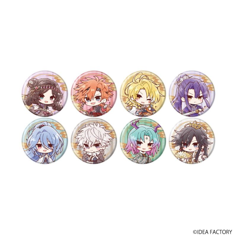 缶バッジ「マツリカの炯-kEi- 天命胤異伝」01/コンプリートセット(全8