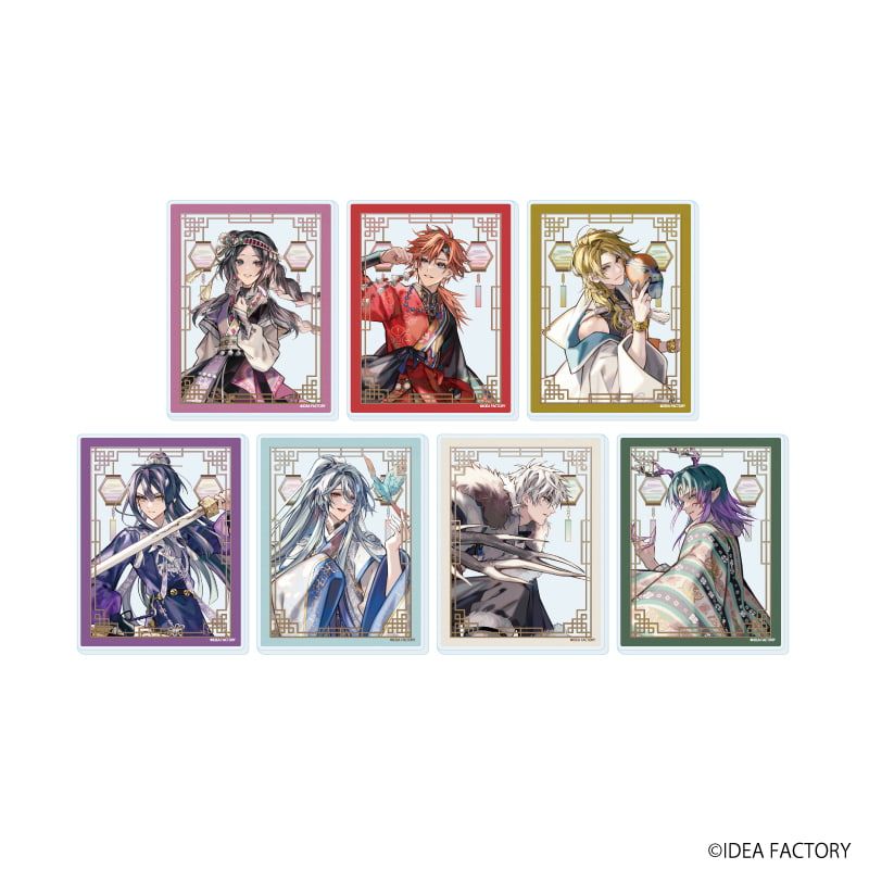 ゲキカラ文化交流 希少・両面イラストカード(新品未使用品) アクリルカード「マツリカの炯-kEi- 天命胤異伝」02/ブラインド(7種
