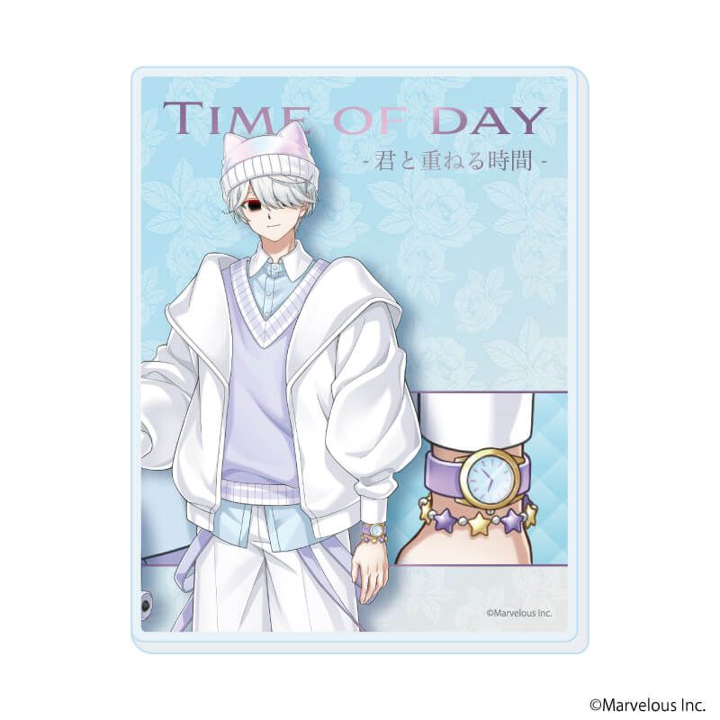 アクリルカード「千銃士:Rhodoknight」10/Time of Day ブラインド(8種)(描き下ろしイラスト)
