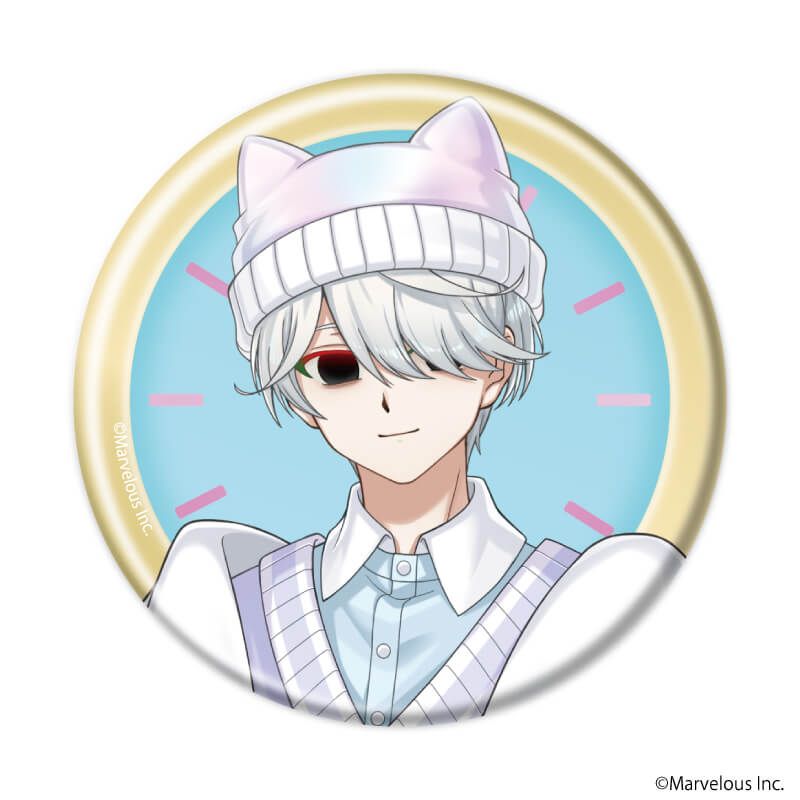 缶バッジ「千銃士:Rhodoknight」60/Time of Day ブラインド(8種)(描き下ろしイラスト)