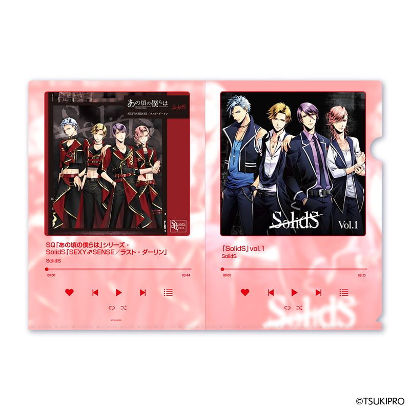 『ALIVE』 & 『SQ』 10TH ANNIVERSARY メモリアルクリアファイルセット