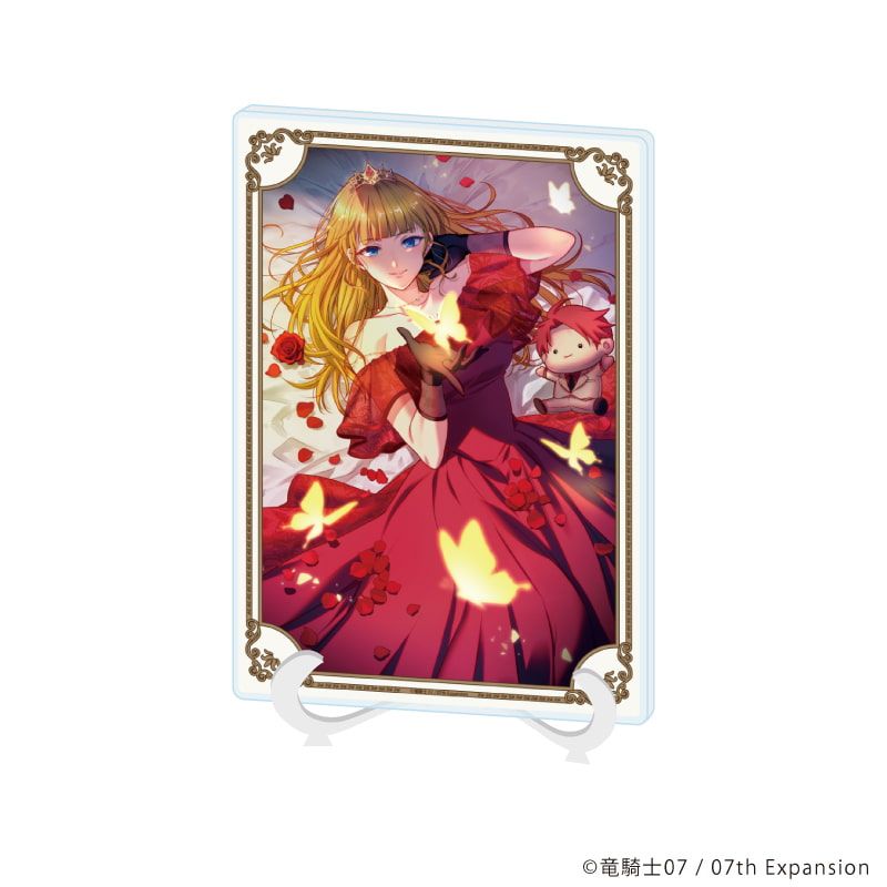 うみねこのなく頃に 咲 布ポスター ベアトリーチェ 特典 @ アクリルアートボード(A5サイズ)「うみねこのなく頃に」01