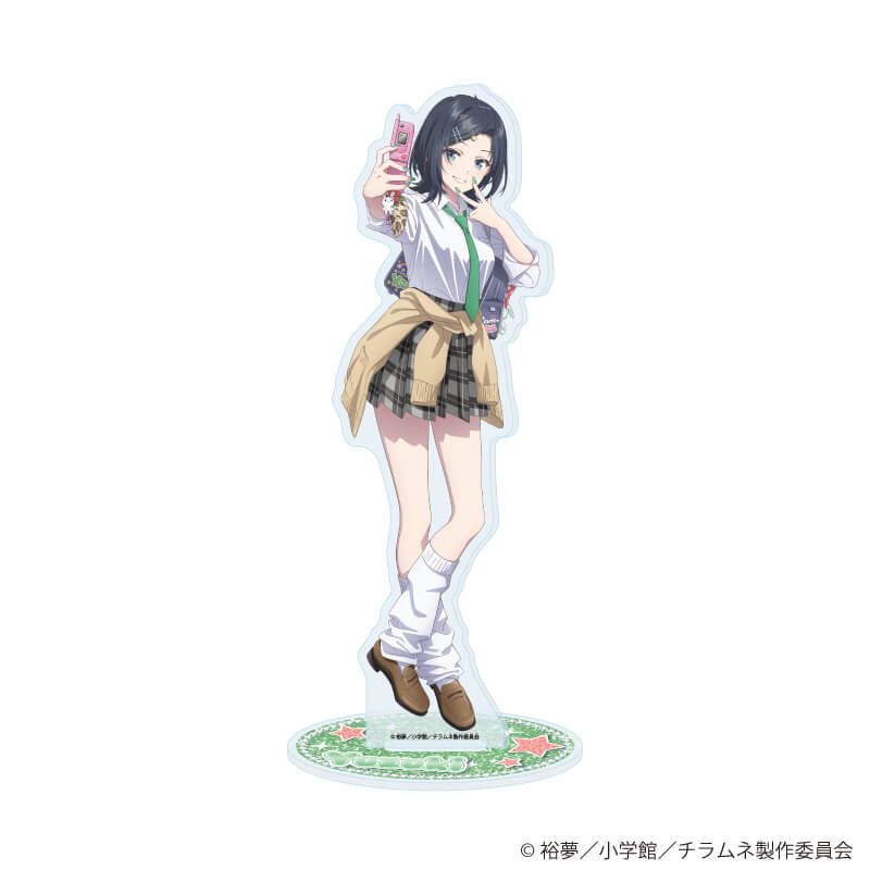 アクリルスタンド「TVアニメ『千歳くんはラムネ瓶のなか』」19/七瀬悠月 平成ギャルver(描き下ろしイラスト)
