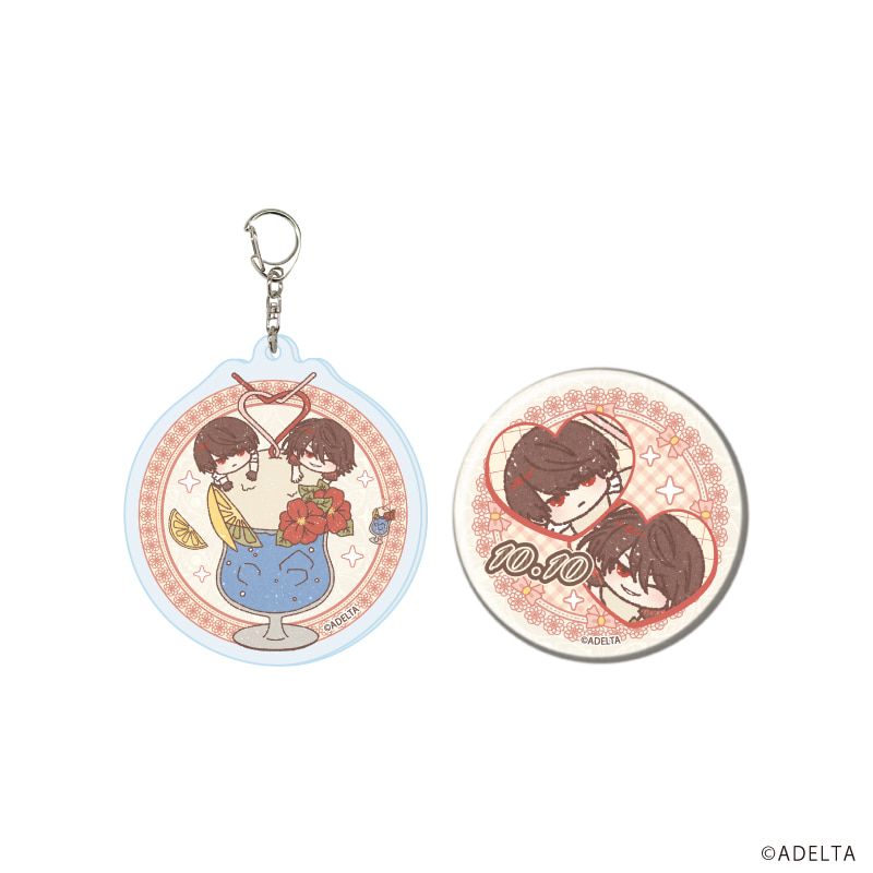 アクリルキーホルダー＆缶バッジセット「大穢」04/大崎×静馬 2026(グラフアートイラスト)