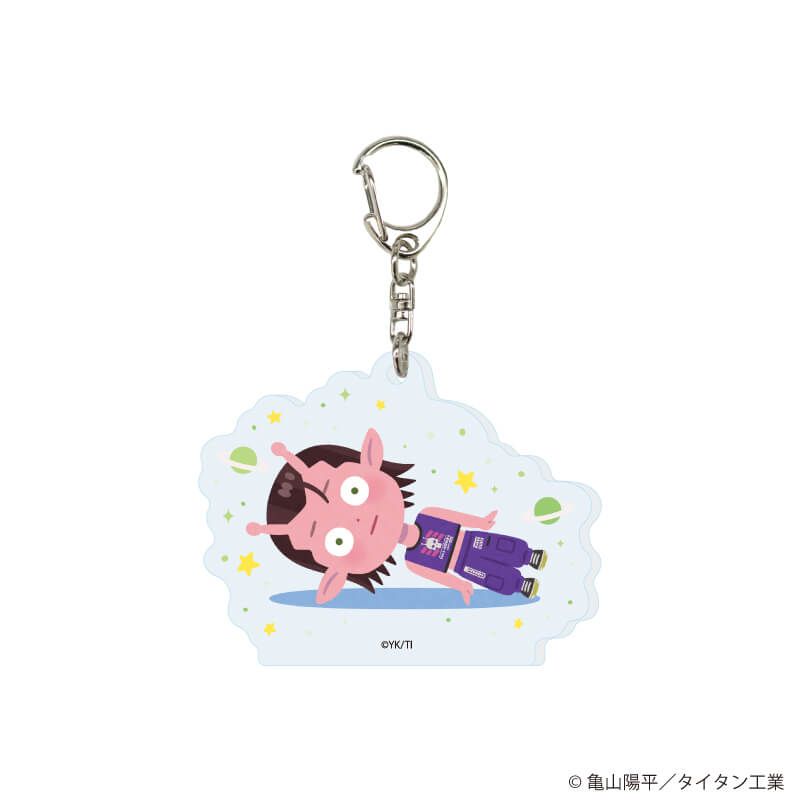 アクリルキーホルダー「TVアニメ『銀河特急 ミルキー☆サブウェイ』×いらすとや」01/コンプリートセット(全6種)(描き起こしイラスト)
