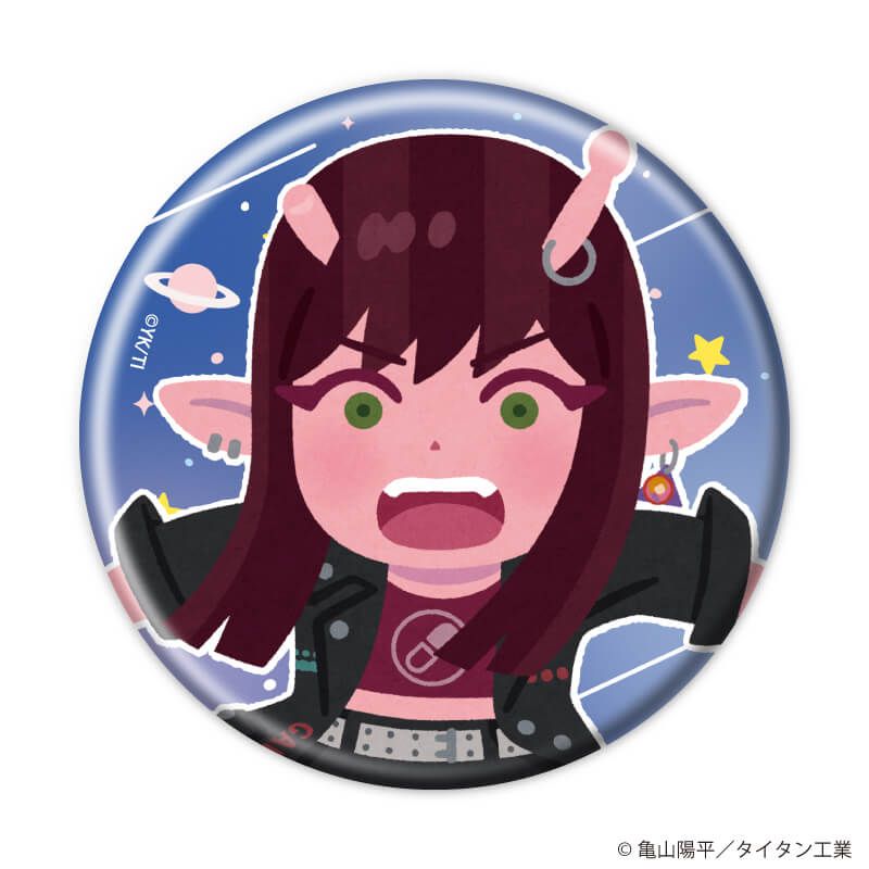 缶バッジ「TVアニメ『銀河特急 ミルキー☆サブウェイ』×いらすとや」01/コンプリートセット(全6種)(描き起こしイラスト)