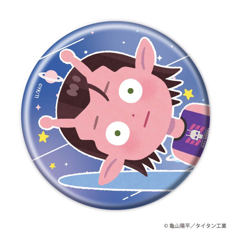 缶バッジ「TVアニメ『銀河特急 ミルキー☆サブウェイ』×いらすとや」01/コンプリートセット(全6種)(描き起こしイラスト)