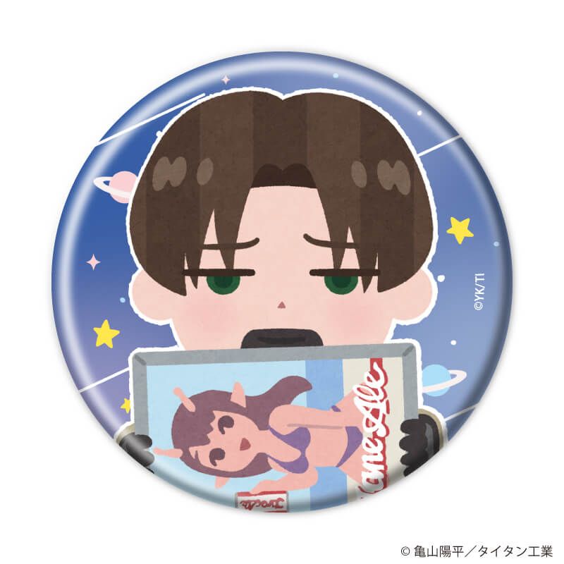 缶バッジ「TVアニメ『銀河特急 ミルキー☆サブウェイ』×いらすとや」01/コンプリートセット(全6種)(描き起こしイラスト)