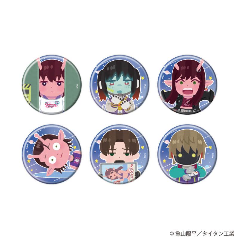 銀河特急 ミルキー☆サブウェイ×いらすとや 缶バッジ ブラインド(全6種/WEB開封式)