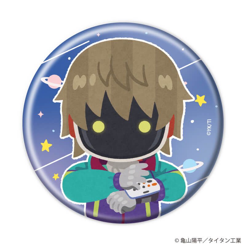 缶バッジ「TVアニメ『銀河特急 ミルキー☆サブウェイ』×いらすとや」01/ブラインド(6種)(描き起こしイラスト)