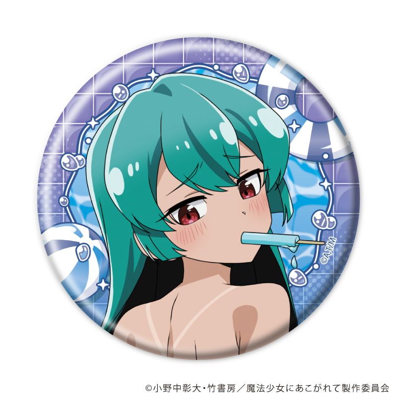 缶バッジ「魔法少女にあこがれて」28/コンプリートセット(全8種)(描き下ろしイラスト)