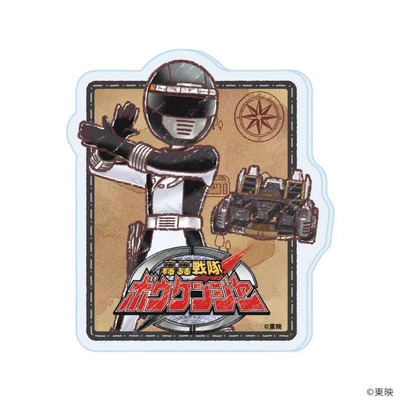アクリルマグネット「轟轟戦隊ボウケンジャー」01/コンプリートセット(全6種)(グラフアートイラスト)