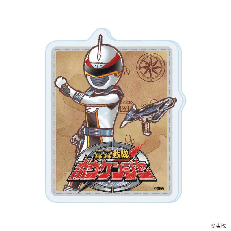 アクリルマグネット「轟轟戦隊ボウケンジャー」01/コンプリートセット(全6種)(グラフアートイラスト)