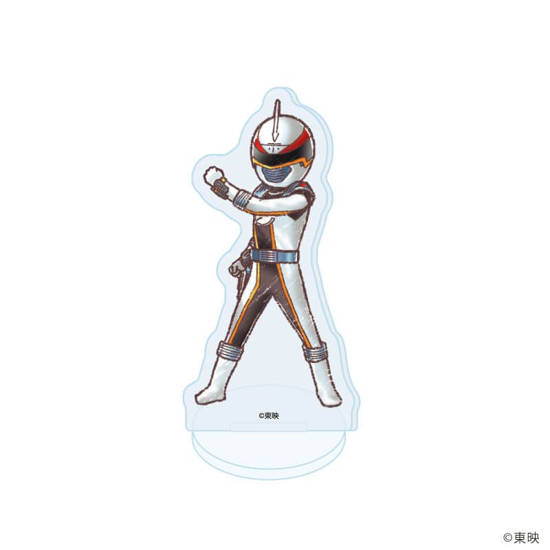 アクリルぷちスタンド「轟轟戦隊ボウケンジャー」01/ブラインド(6種)(グラフアートイラスト)