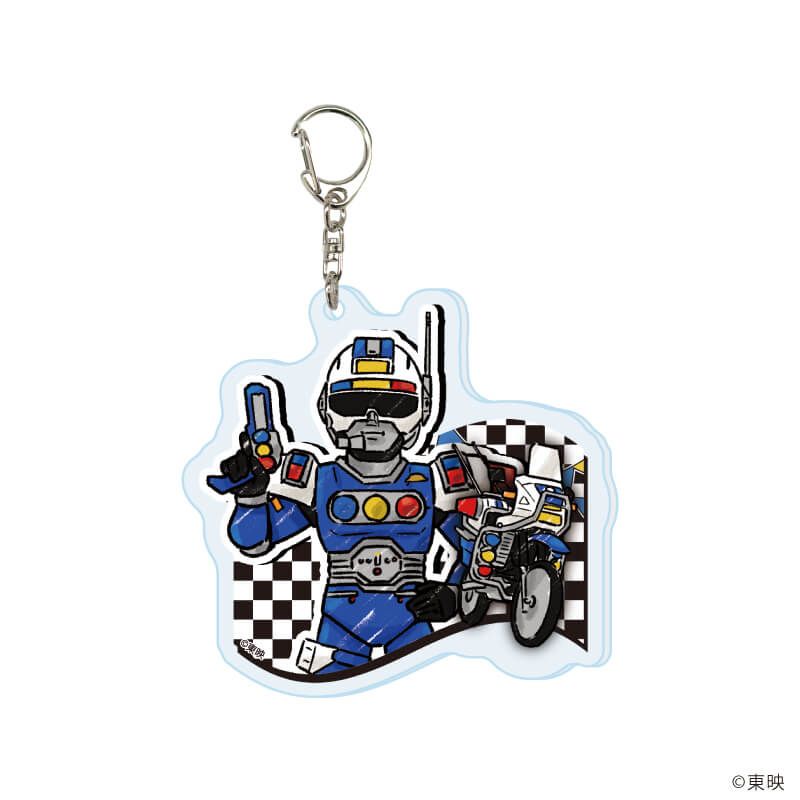 アクリルキーホルダー「激走戦隊カーレンジャー」01/コンプリートセット(全6種)(グラフアートイラスト)
