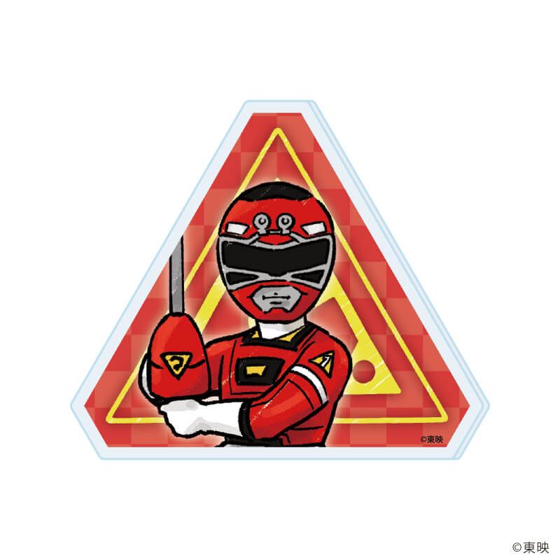 アクリルマグネット「激走戦隊カーレンジャー」01/ブラインド(6種)(グラフアートイラスト)