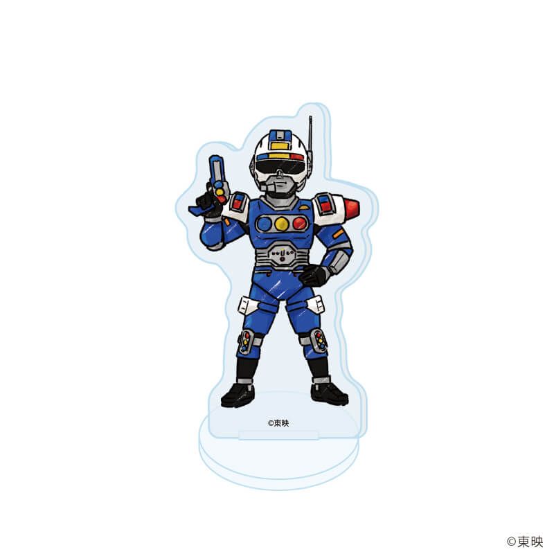 アクリルぷちスタンド「激走戦隊カーレンジャー」01/ブラインド(6種)(グラフアートイラスト)