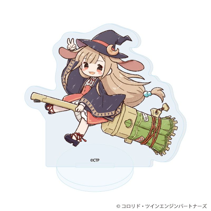 アクリルぷちスタンド「超かぐや姫！」03/ブラインド(8種) ハロウィン(グラフアートイラスト)