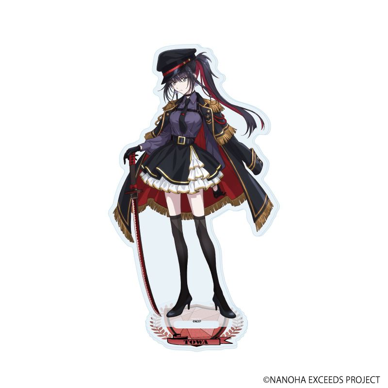 BIGアクリルスタンド「魔法少女リリカルなのは EXCEEDS Gun Blaze Vengeance」05/夜海トワ ミリタリーVer.