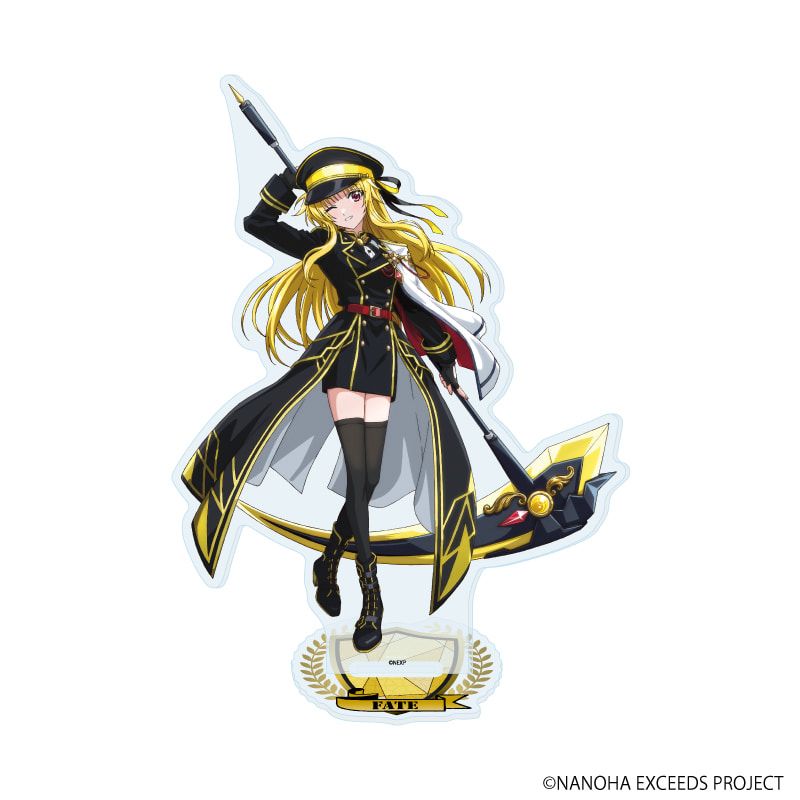 BIGアクリルスタンド「魔法少女リリカルなのは EXCEEDS Gun Blaze Vengeance」03/フェイト・T・ハラオウン ミリタリーVer.