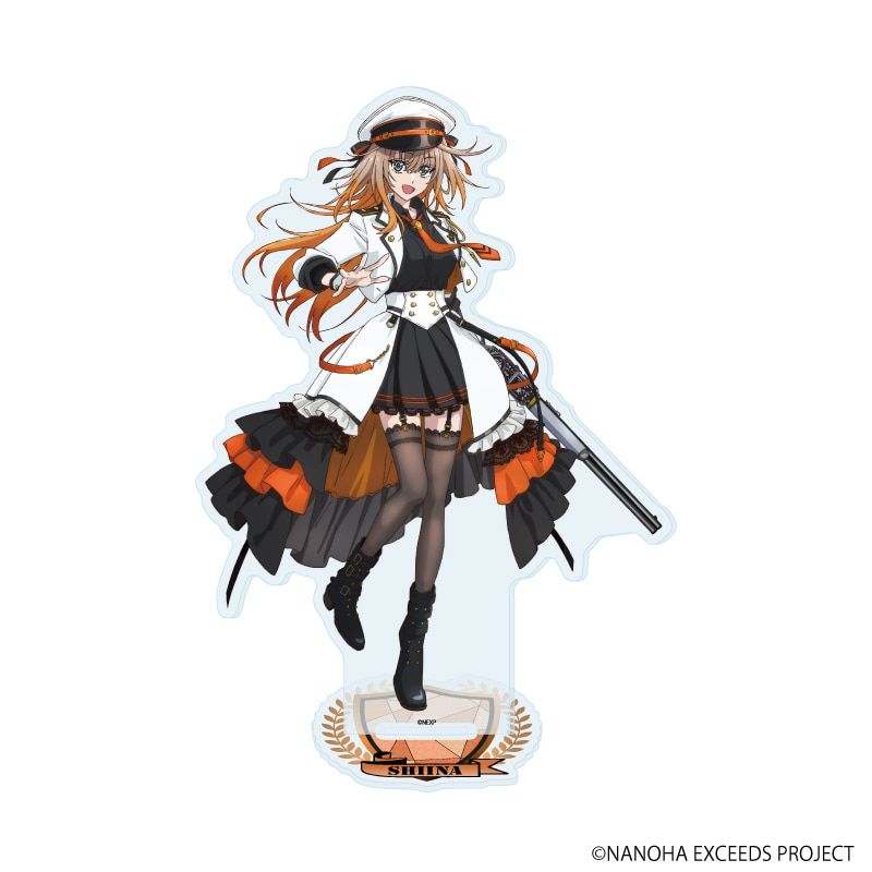 BIGアクリルスタンド「魔法少女リリカルなのは EXCEEDS Gun Blaze Vengeance」01/久瀬シイナ ミリタリーVer.