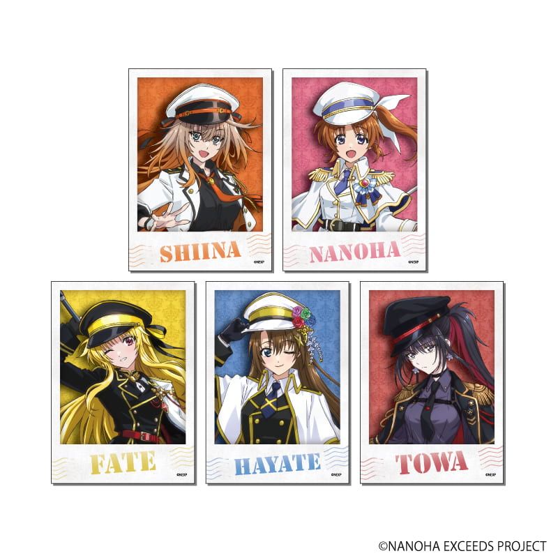 ミニフォト「魔法少女リリカルなのは EXCEEDS Gun Blaze Vengeance」01/コンプリートセット(全5種)