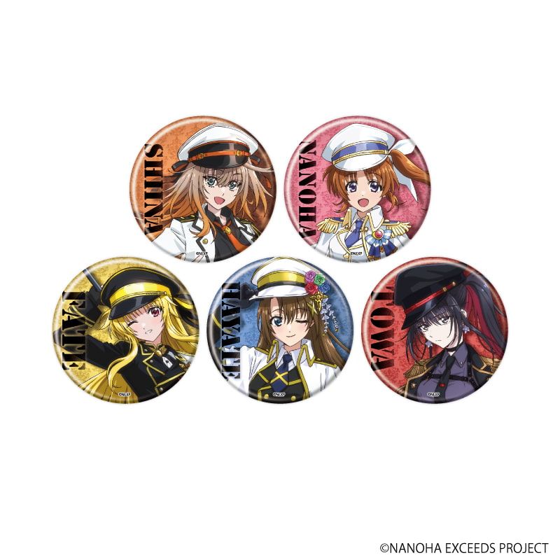 缶バッジ「魔法少女リリカルなのは EXCEEDS Gun Blaze Vengeance」04