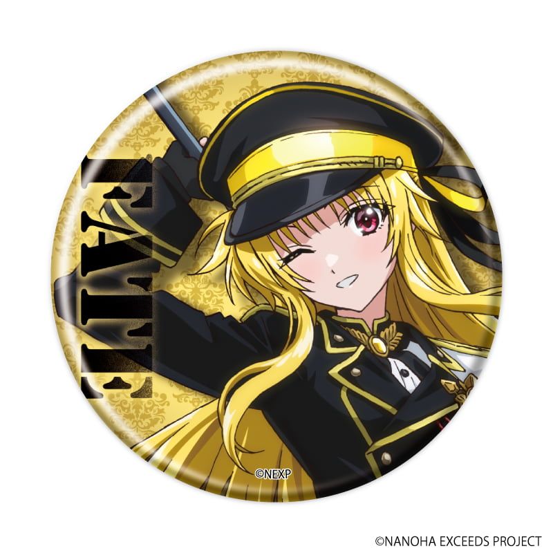 缶バッジ「魔法少女リリカルなのは EXCEEDS Gun Blaze Vengeance」04/ブラインド(5種)