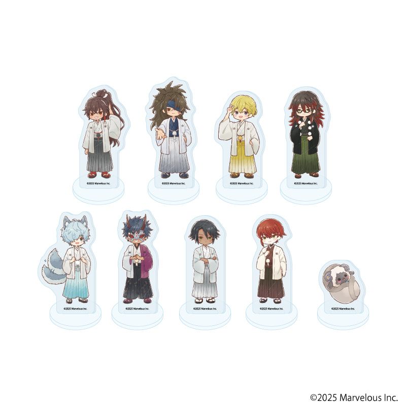 アクリルぷちスタンド「龍の国 ルーンファクトリー」05/結婚衣装ver.コンプリートセット(全9種)(グラフアートイラスト)